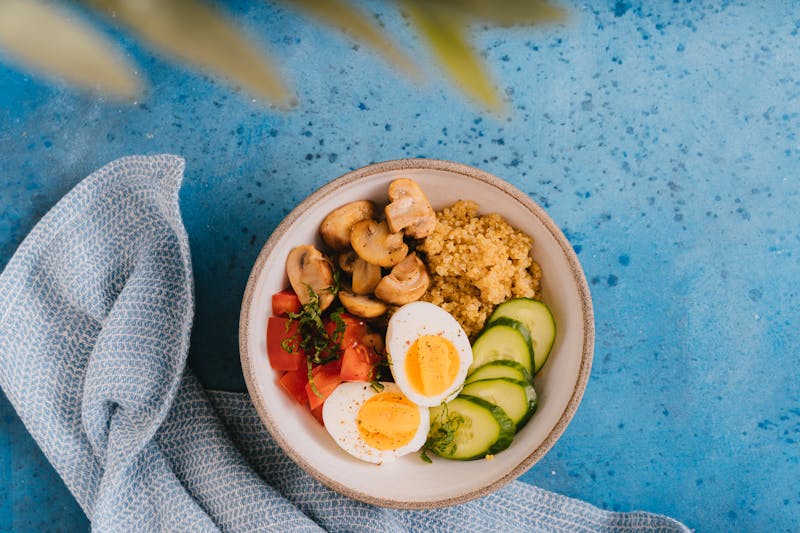 Fresh ingredients sourced for starbird chicken dishes